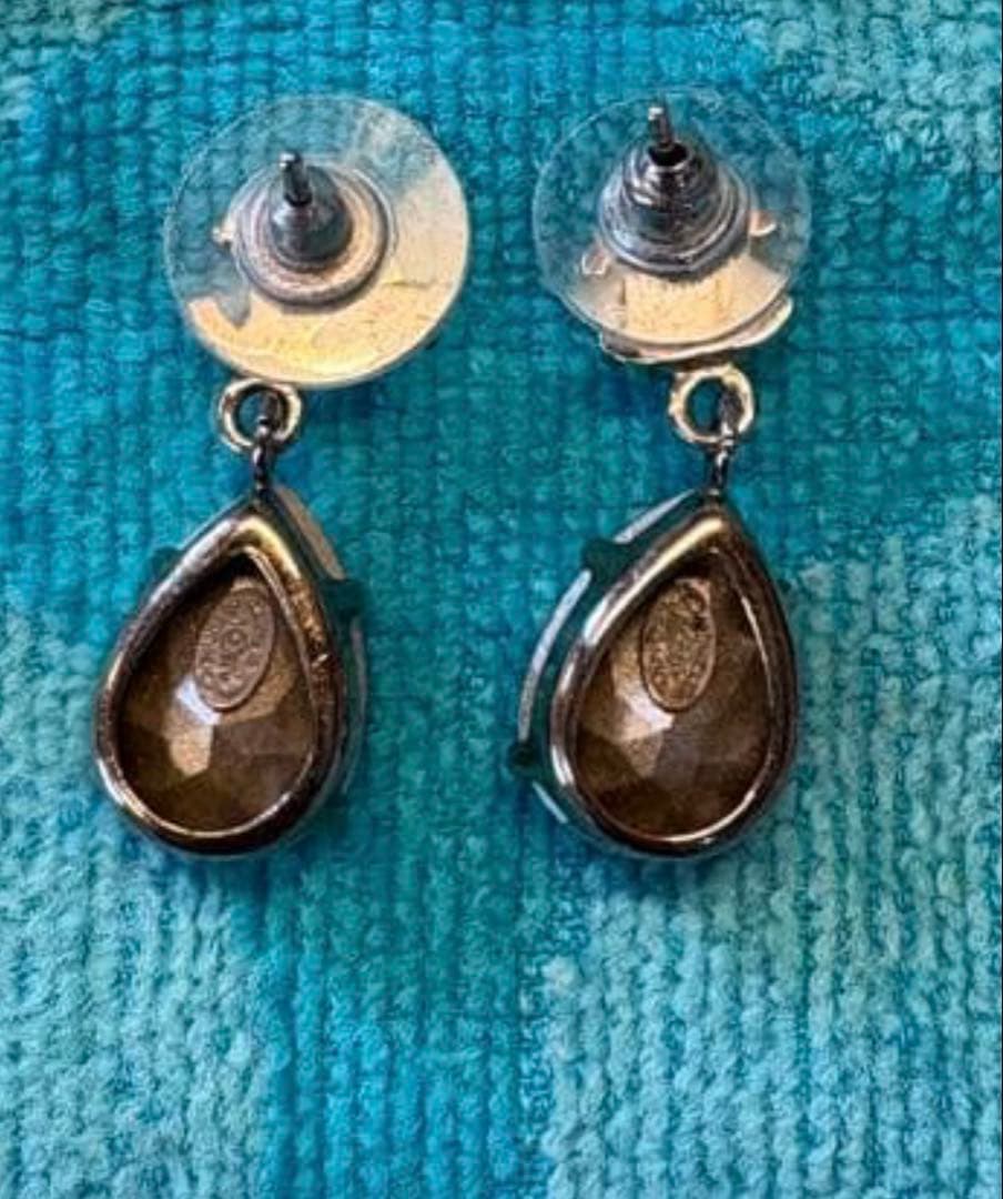 シャネル クリスタルドロップ ピアス