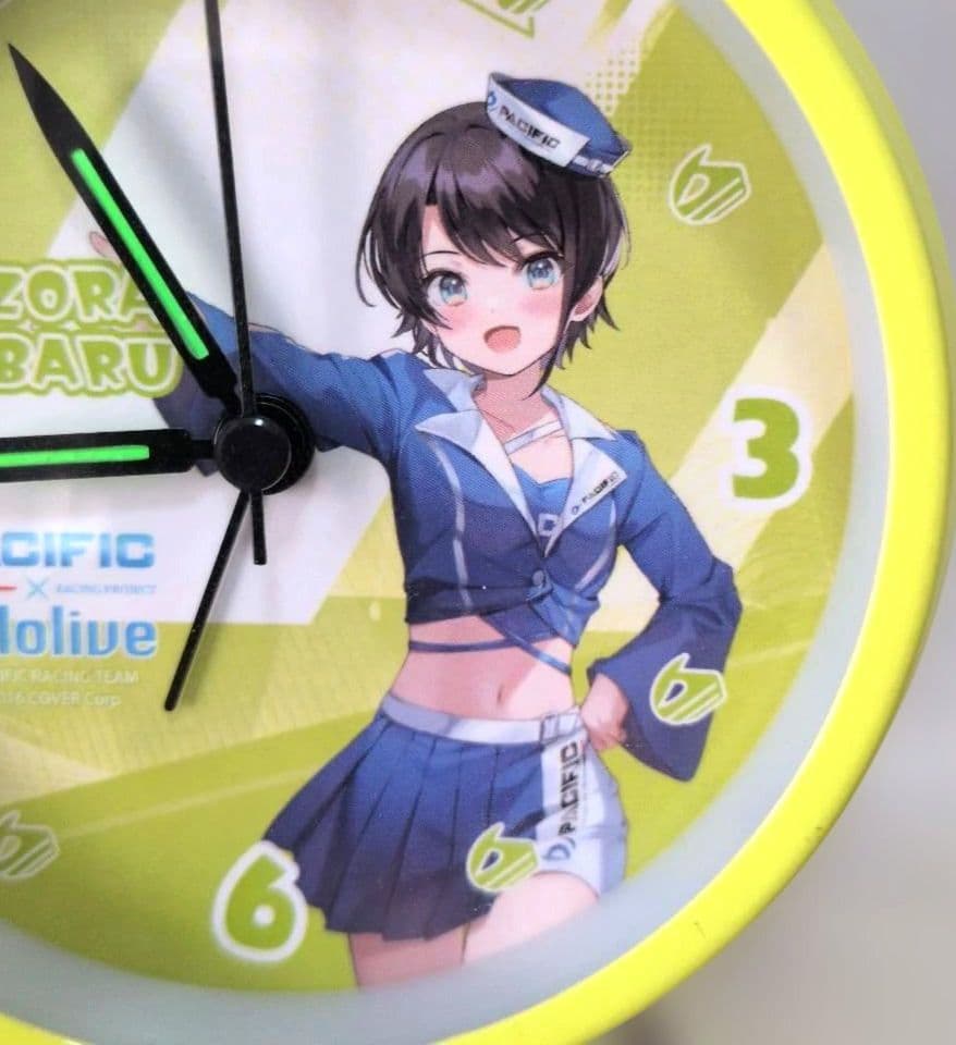 【動作確認済】ホロライブ・大空スバル ホロパシフィック 目覚ましボイス時計