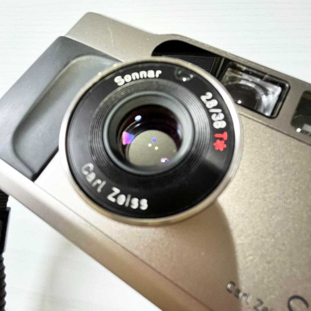 美品 CONTAX T2 カールツァイス コンパクトフィルムカメラ