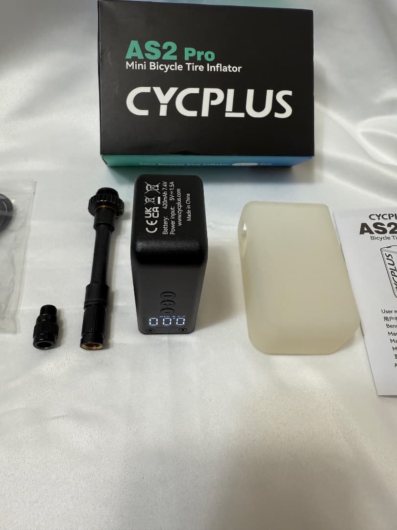 CYCPULS AS2 Pro ミニ自転車タイヤインフレーター