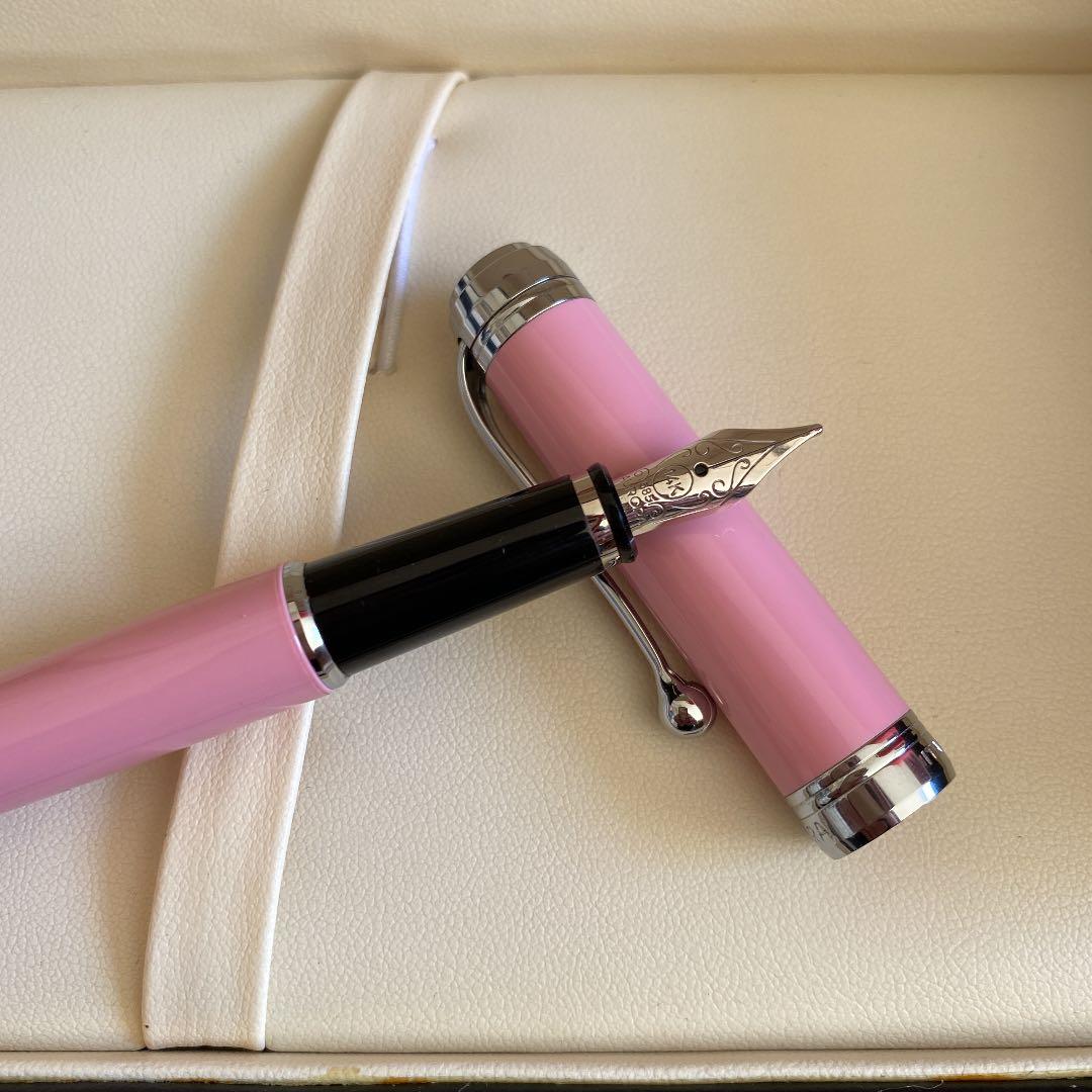 AURORA 万年筆 ピンク ☆お値下げ中☆