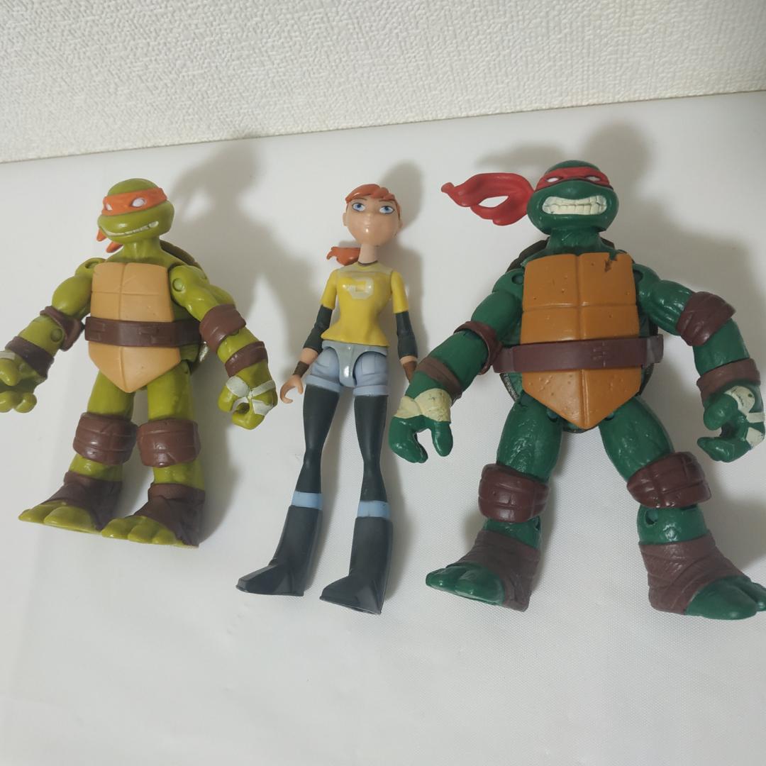 ミュータントタートルズ　フィギュアセット