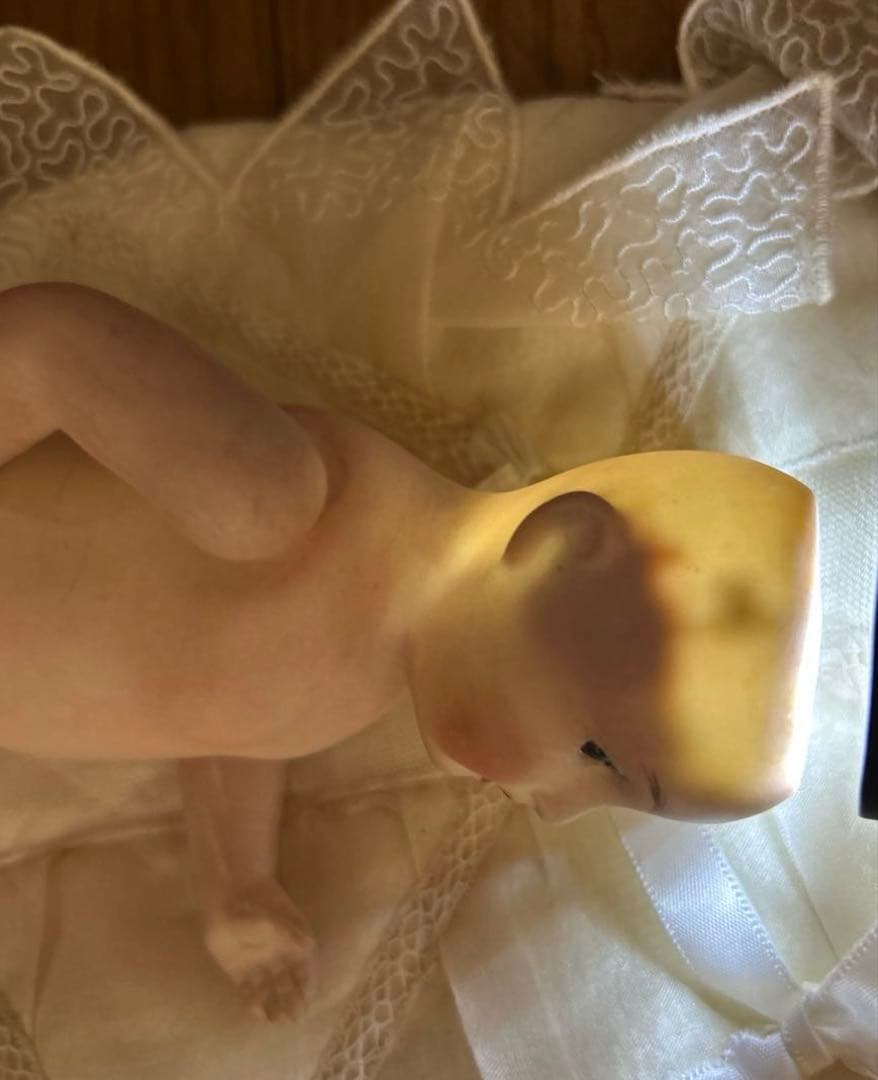 アンティークオールビスクドール 18センチ