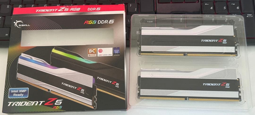 動作確認済 G.Skill Trident Z5 6600mhz C34 32G