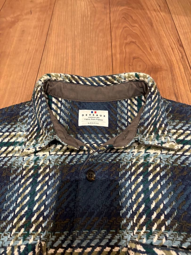 DEVEAUX EDIFICE チェック柄ジャケット