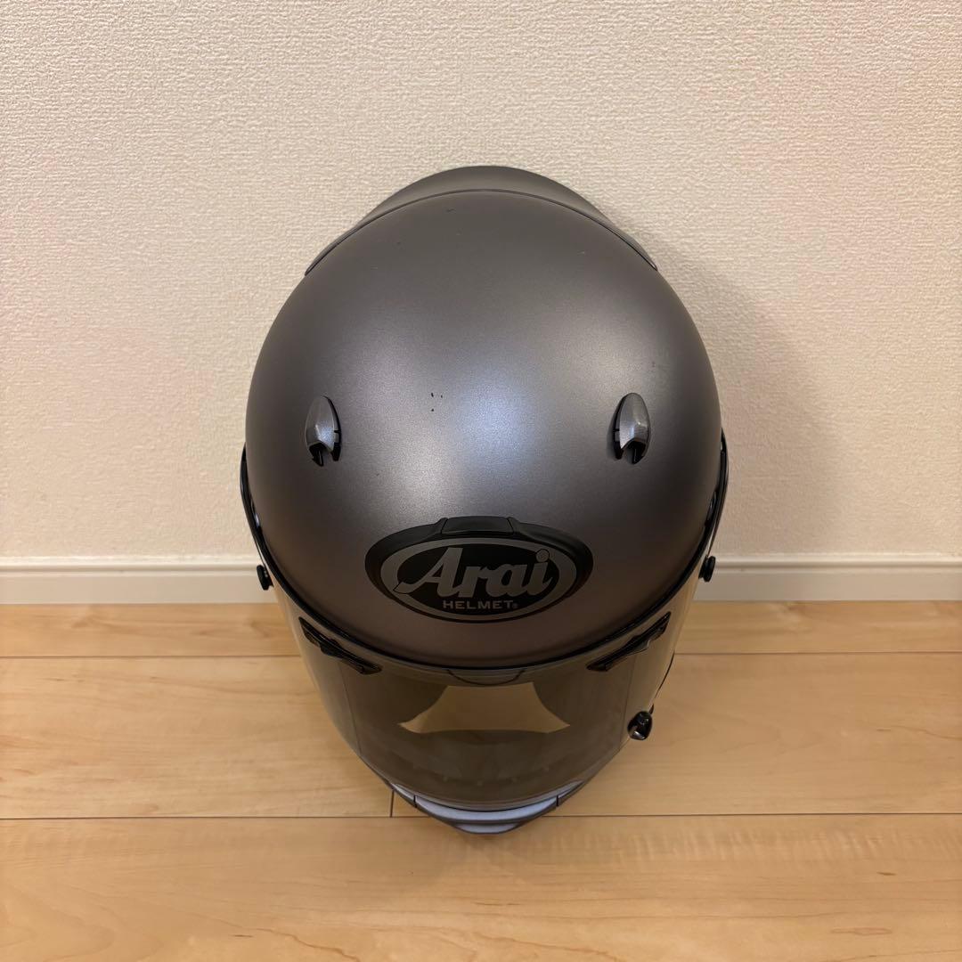 Arai アライ ASTRO-GX プラチナグレー Mサイズ