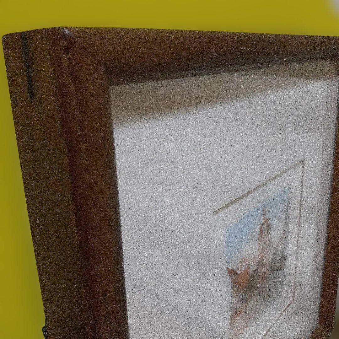 ドイツ ロマンチック街道 ローテンブルク?絵画55/400 サイン入り