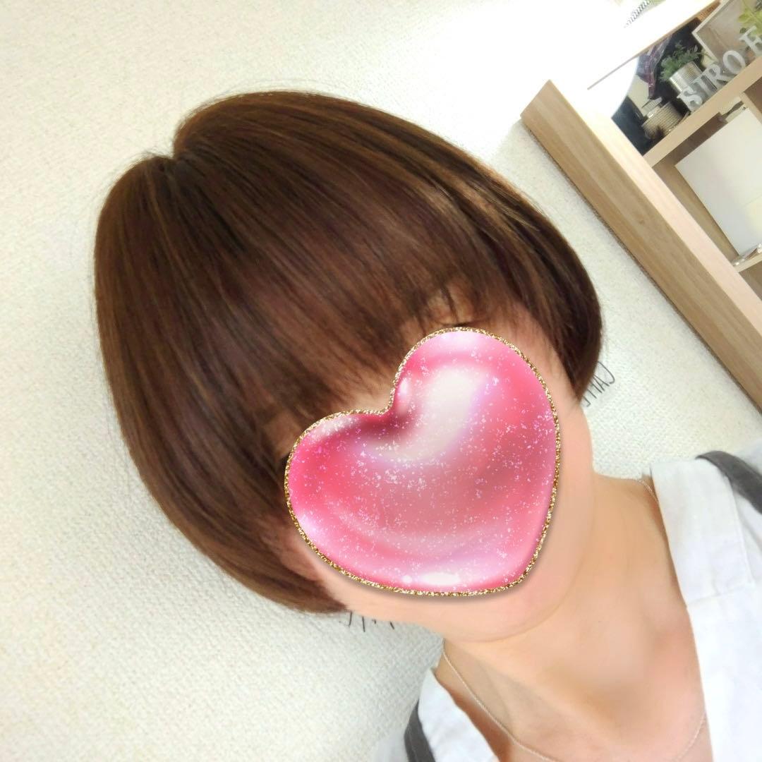 ★サラサラ高級人毛100%★マッシュショート　ブラウン　フルウイッグ　かつら