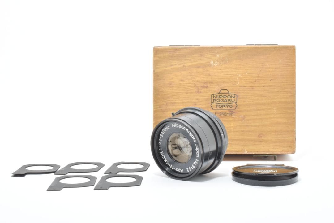 【激レアレンズ木箱付き】日本光学 APO-NIKKOR 240mm F9 カメラ