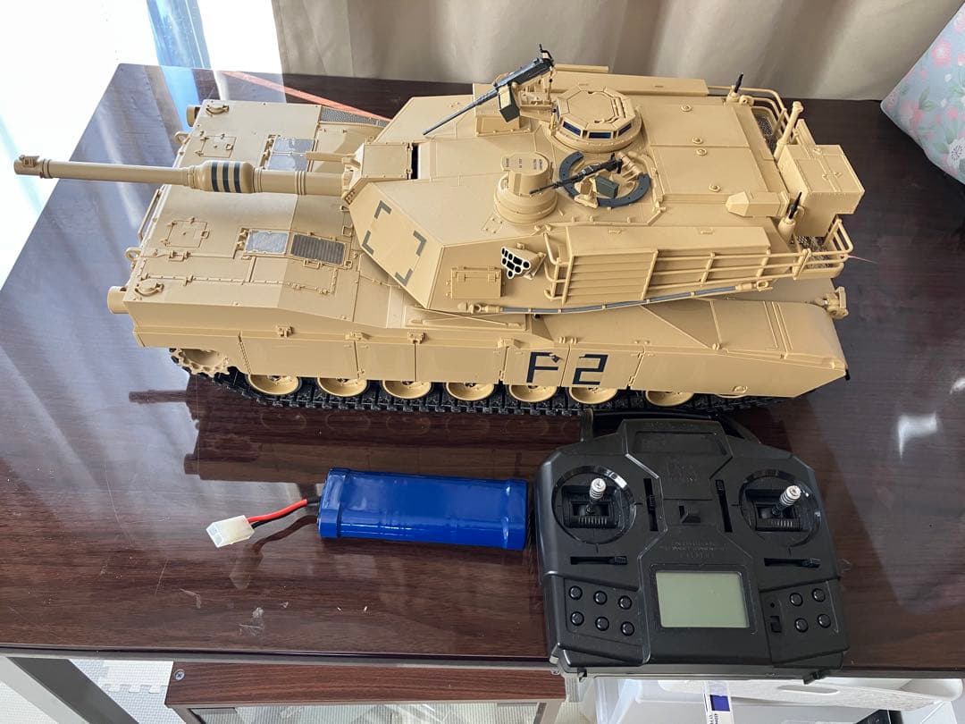 タミヤ 1/16 アメリカM1A2エイブラムス戦車 フルオペレーションプロポ付