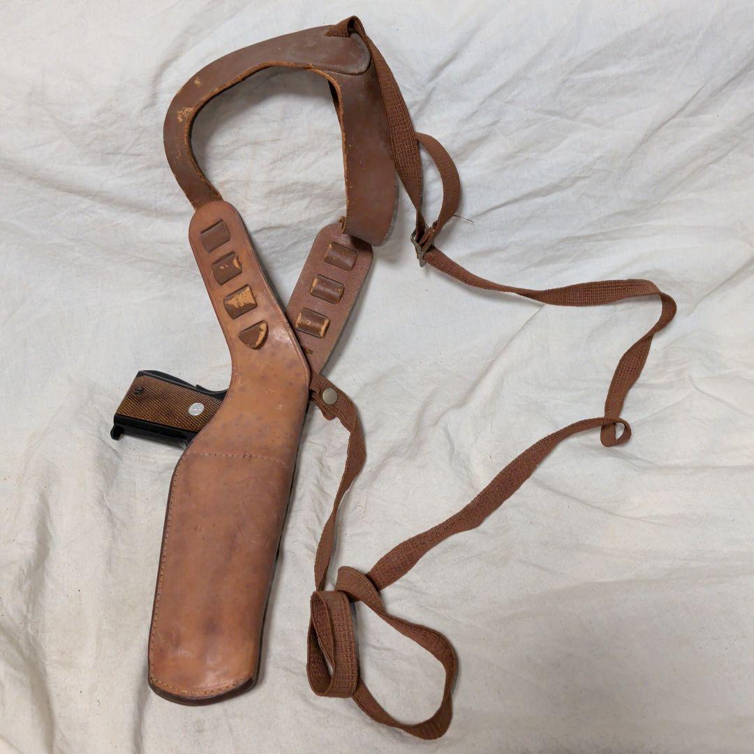 Bianchi X15 ビアンキ　米国実物　本革レザーショルダーホルスター