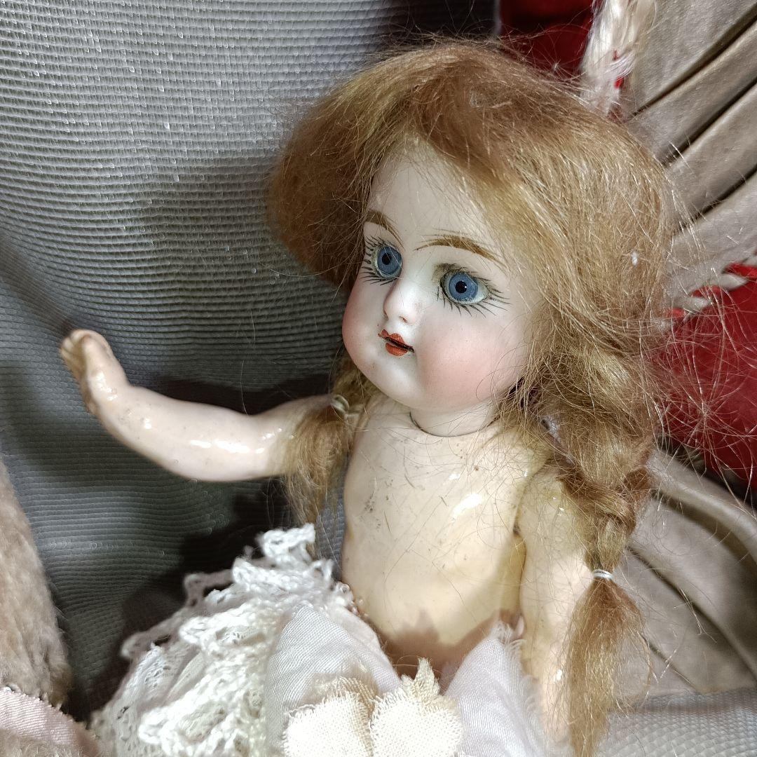 K7⭐アンティークドール　ビスクドール　ケストナー　171　ミニョネット ⭐