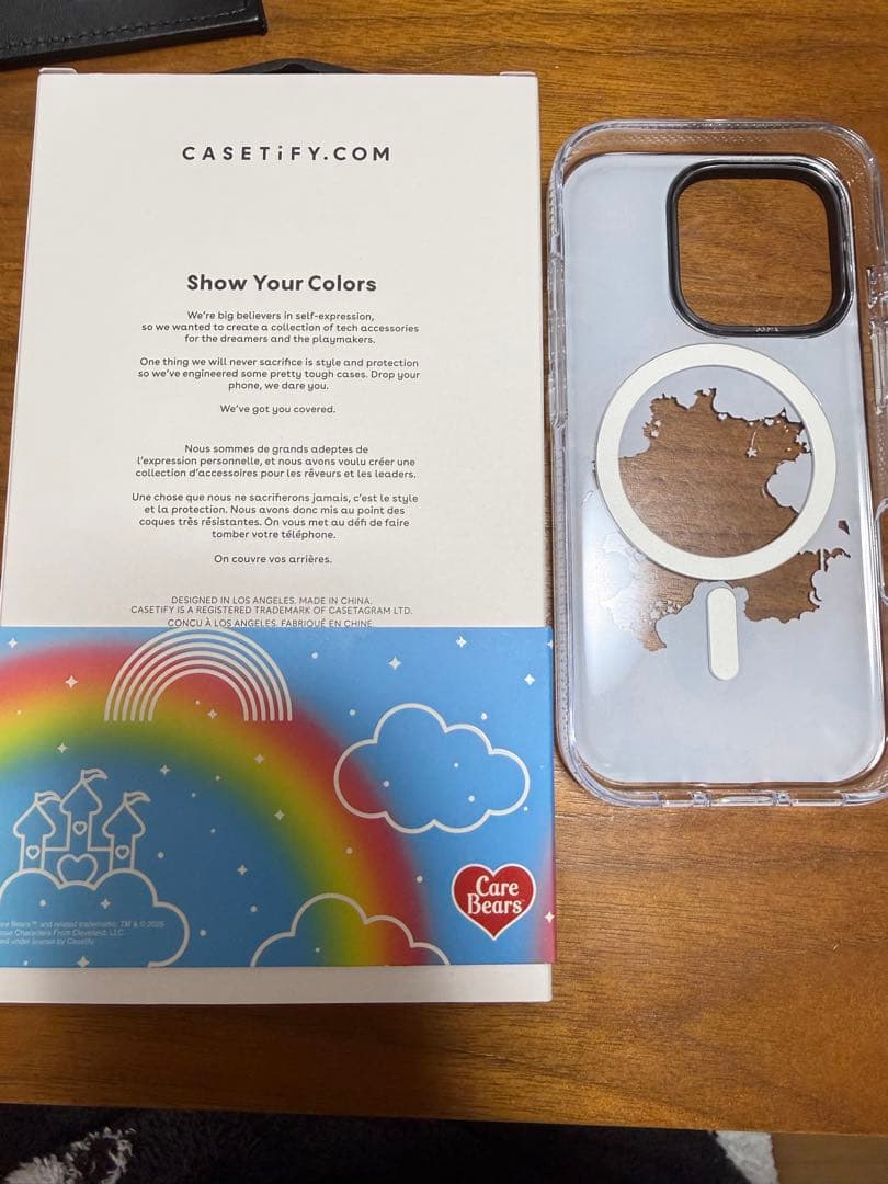 CASSETIFY iPhone16pro ケアベア　コラボ　ケースティファイ