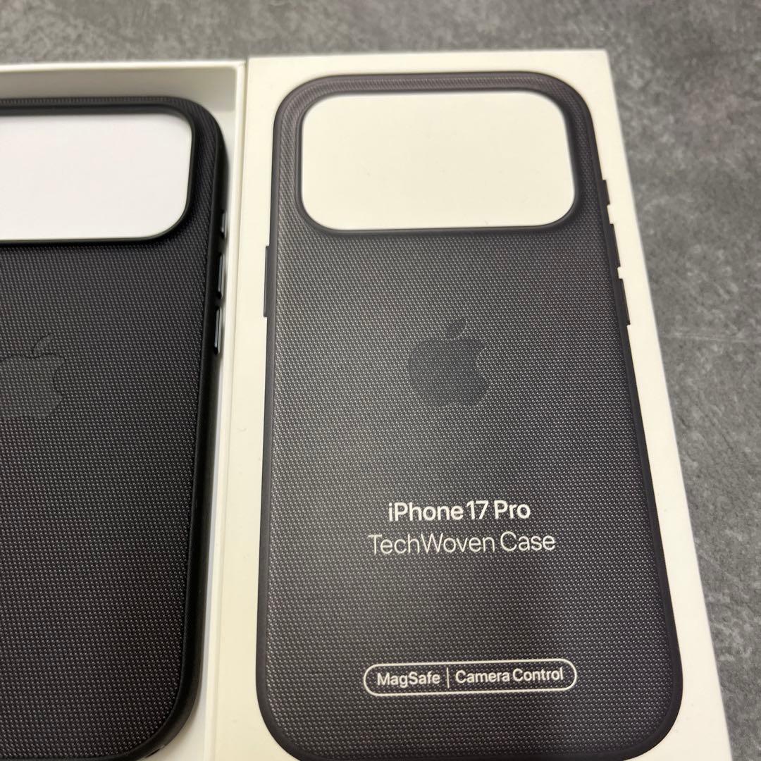 新品 iPhone 17 Pro TechWoven Case ブラック