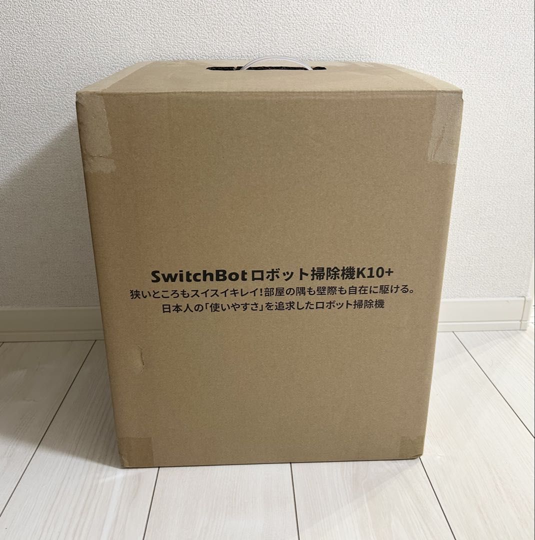 【新品未使用】SwitchBot ロボット掃除機 K10+ [吸引＋水拭き]