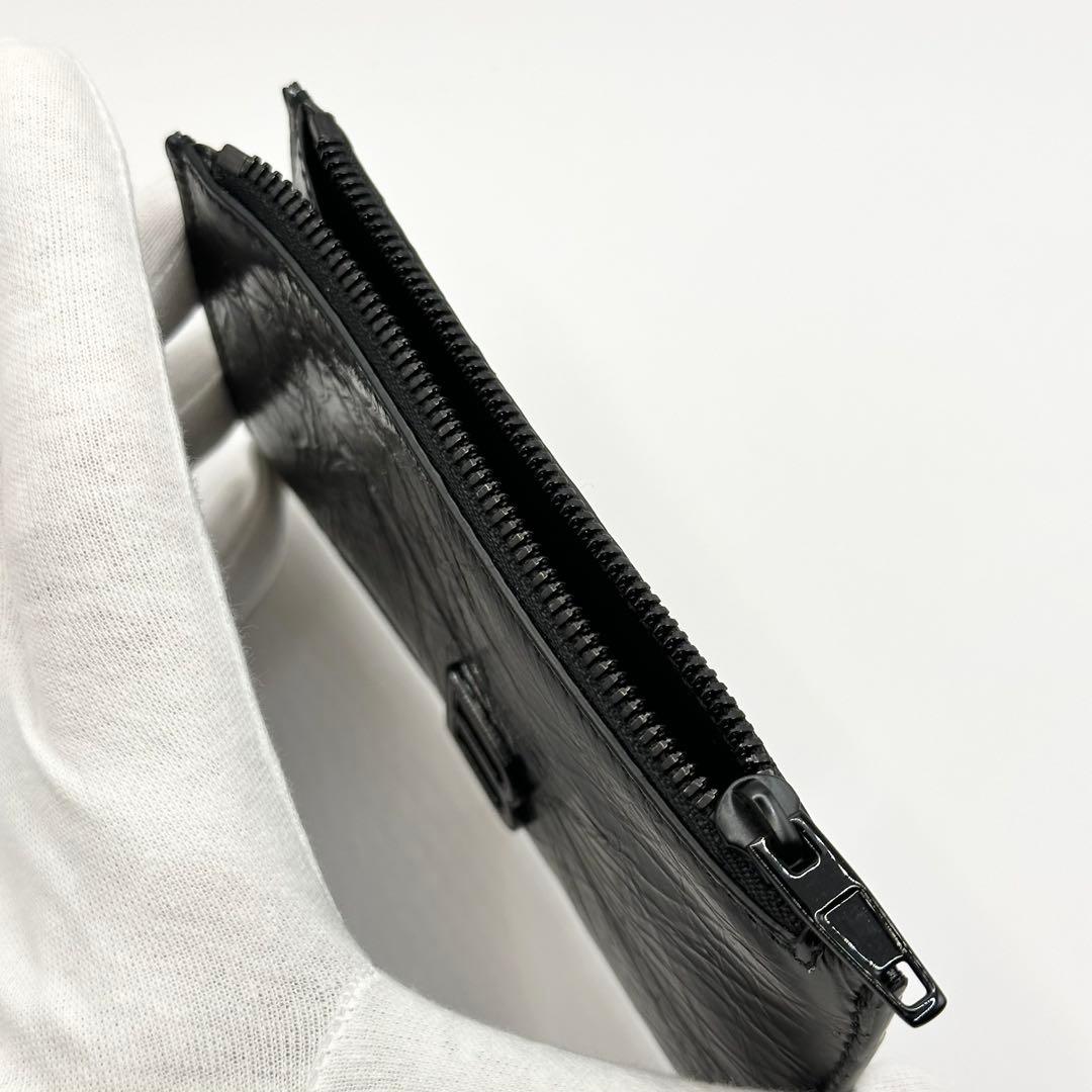 【新品未使用】BALENCIAGA バレンシアガ　フラグメント　財布　レザー