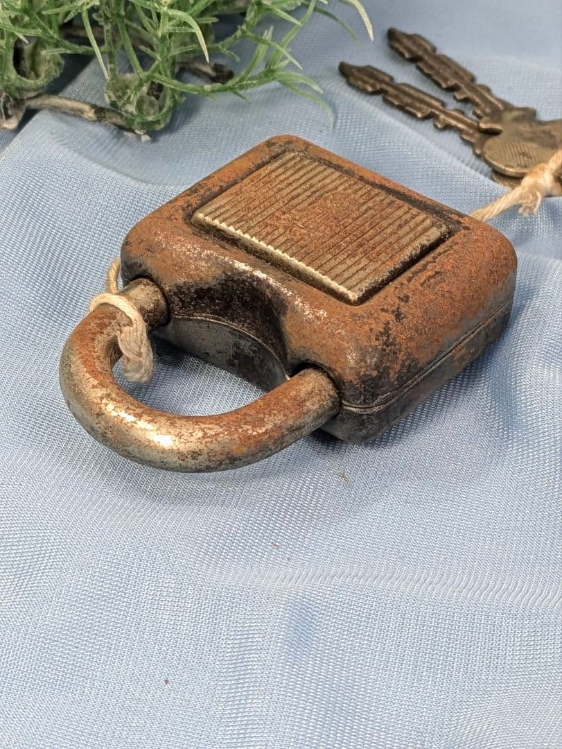 アンティーク フランス製 ドイツ製 パドロック 南京錠