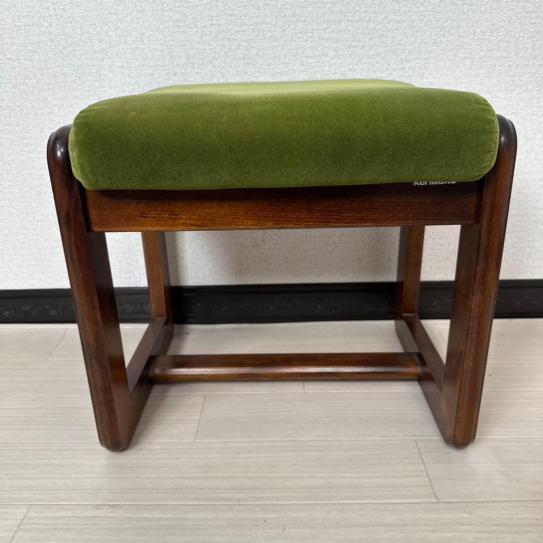 カリモク コロニアル オットマン スツール フットスツール 腰掛け ※i4※