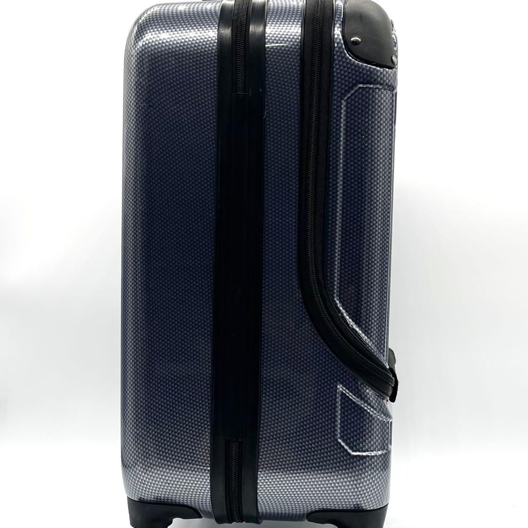 【美品】エース プリズム スーツケース 4輪 33L 機内持ち込み可 ネイビー