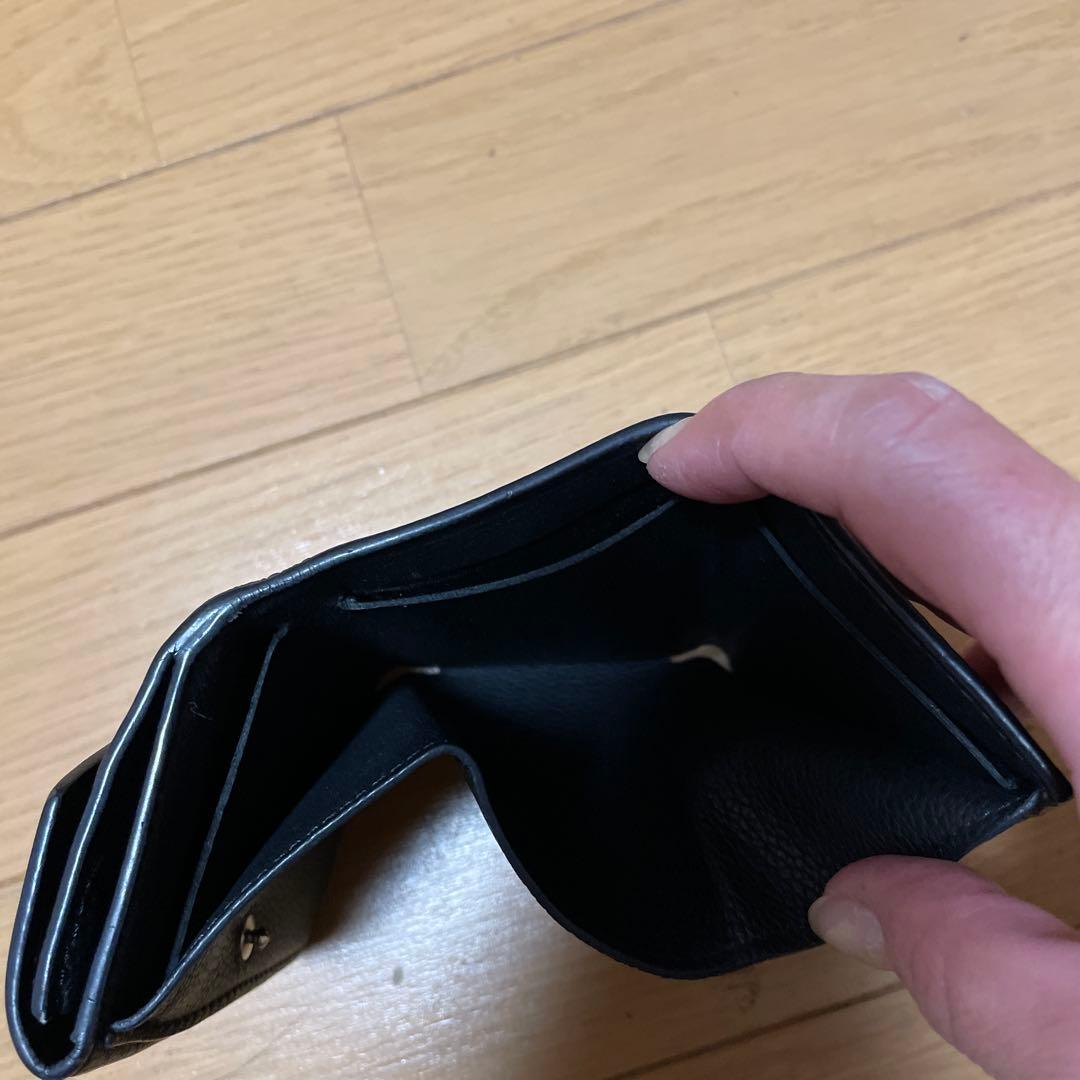 Louis Vuitton ブラック 三つ折り財布
