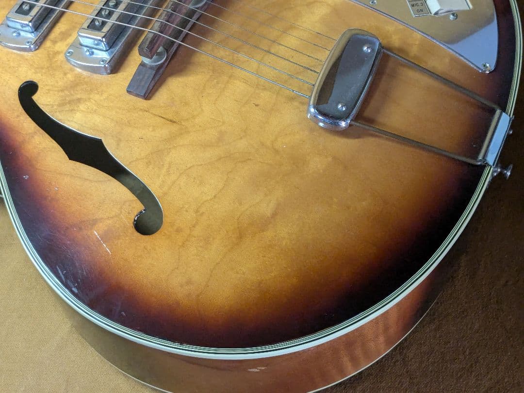 Y*様 テスコ　ep-17 TEISCO　EP-17 エレキギター　フルアコ　ジ