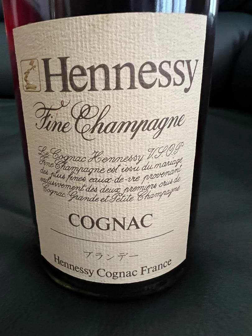 ヘネシー Hennessy VSOP ファインシャンパーニュ スリムボトル
