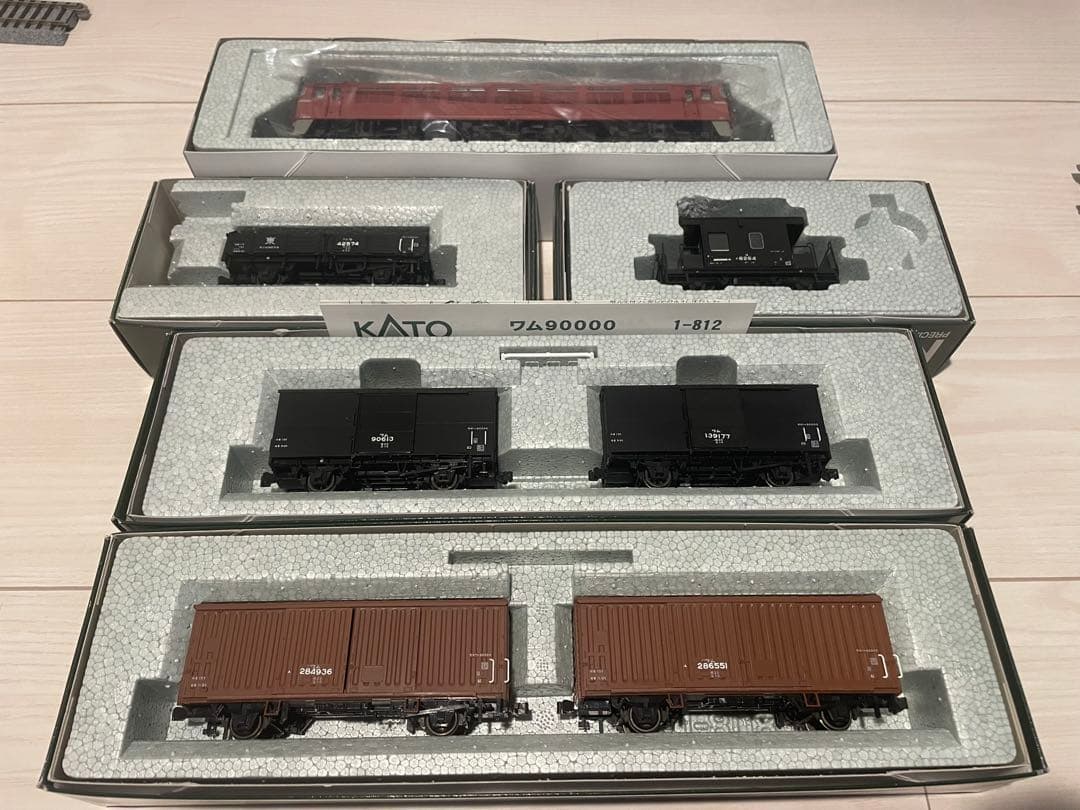 KATO HOゲージ 国鉄貨物セット EF81 ワム