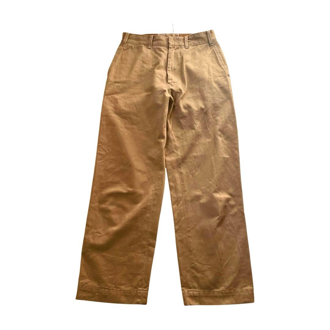 【美品】45R　チノパン　おこめチノの908パンツ　サイズ28　ベージュ