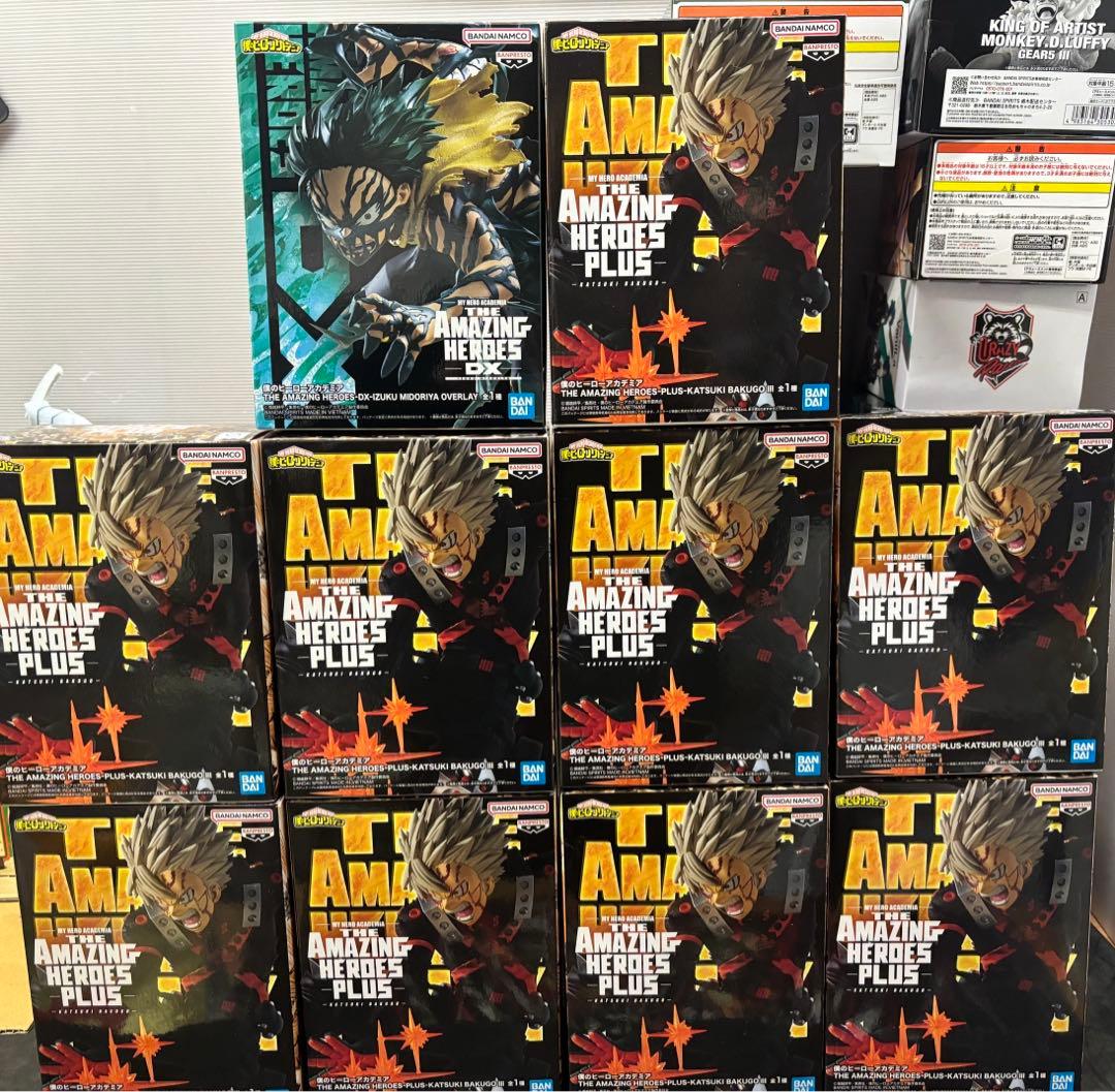 僕のヒーローアカデミア 爆豪勝己 緑谷出久フィギュア　10個セット
