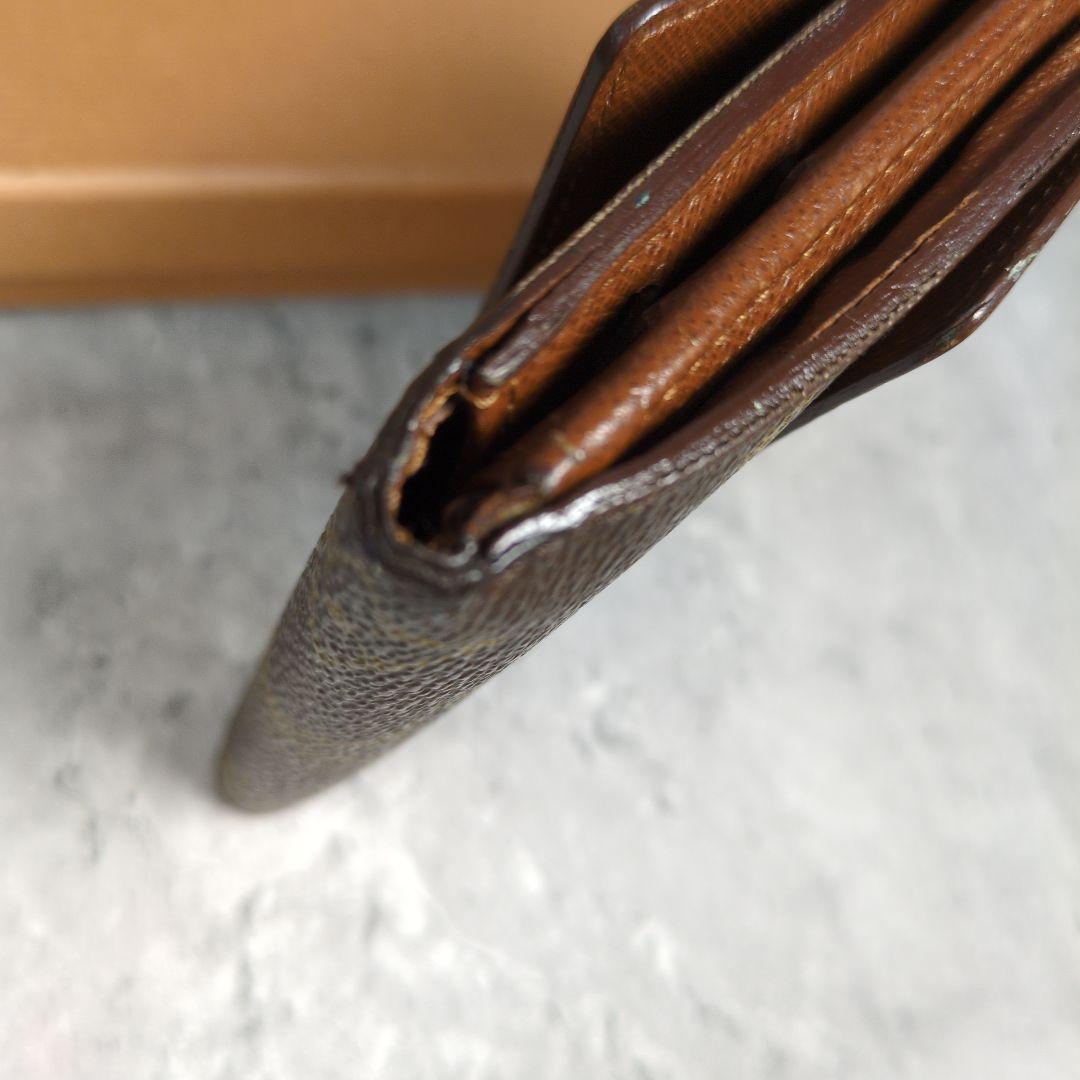 LOUIS VUITTON モノグラム ポルトモネビエカル クレディWホック財布