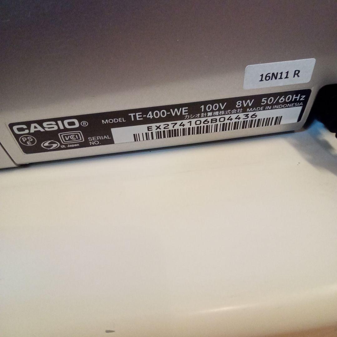 ✨️ CASIO カシオ　電子レジスター　TE-400 ✨️