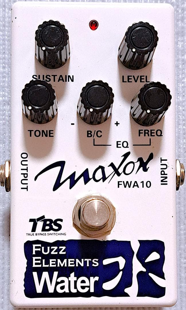 ■MAXON FUZZ ELEMENTS Water 水 FFW10 マクソン