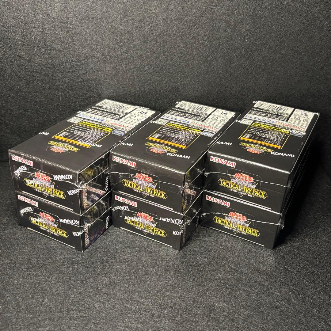 6box◇シュリンク付き◇タクティカルトライパック 遊戯王 デュエルモンスターズ