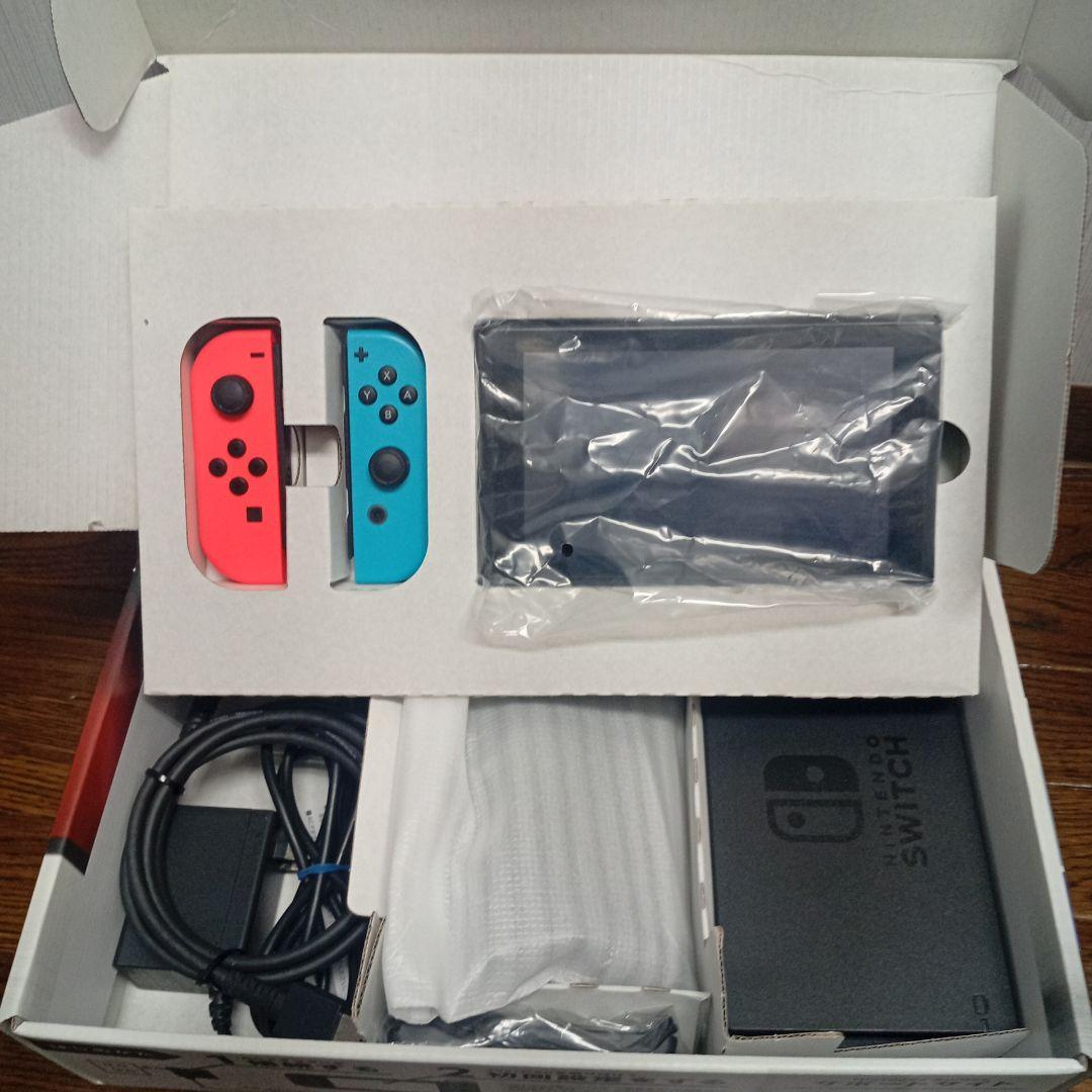 Nintendo Switch 本体 赤/青 ドック付き