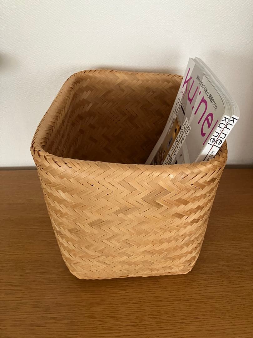 稀少　廃盤　ヨーガンレール　ババグーリ　竹籠