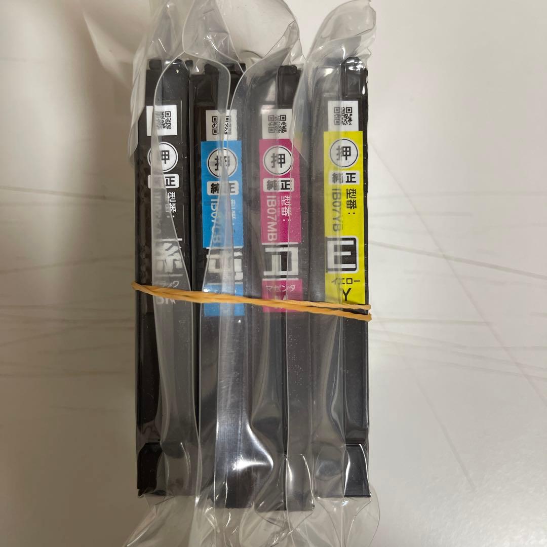 エプソン純正インク　IB07 4色