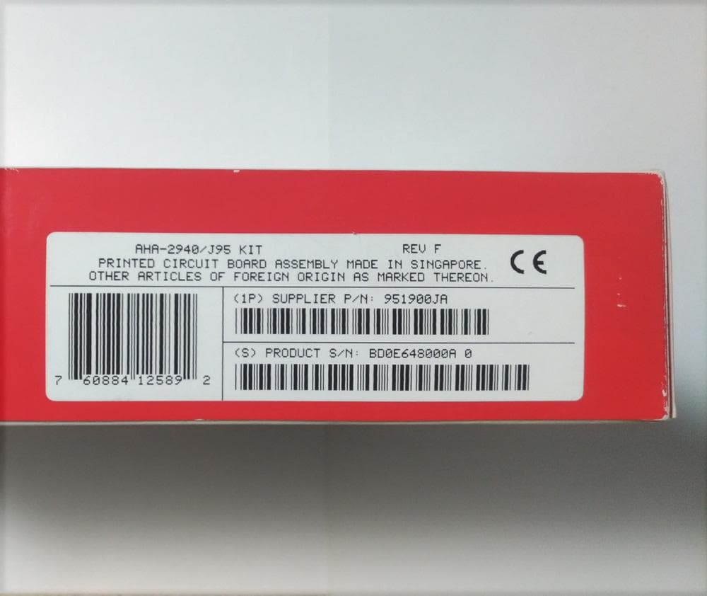 アダプテック AHA-2940J PCI SCSI Master 箱・取説付