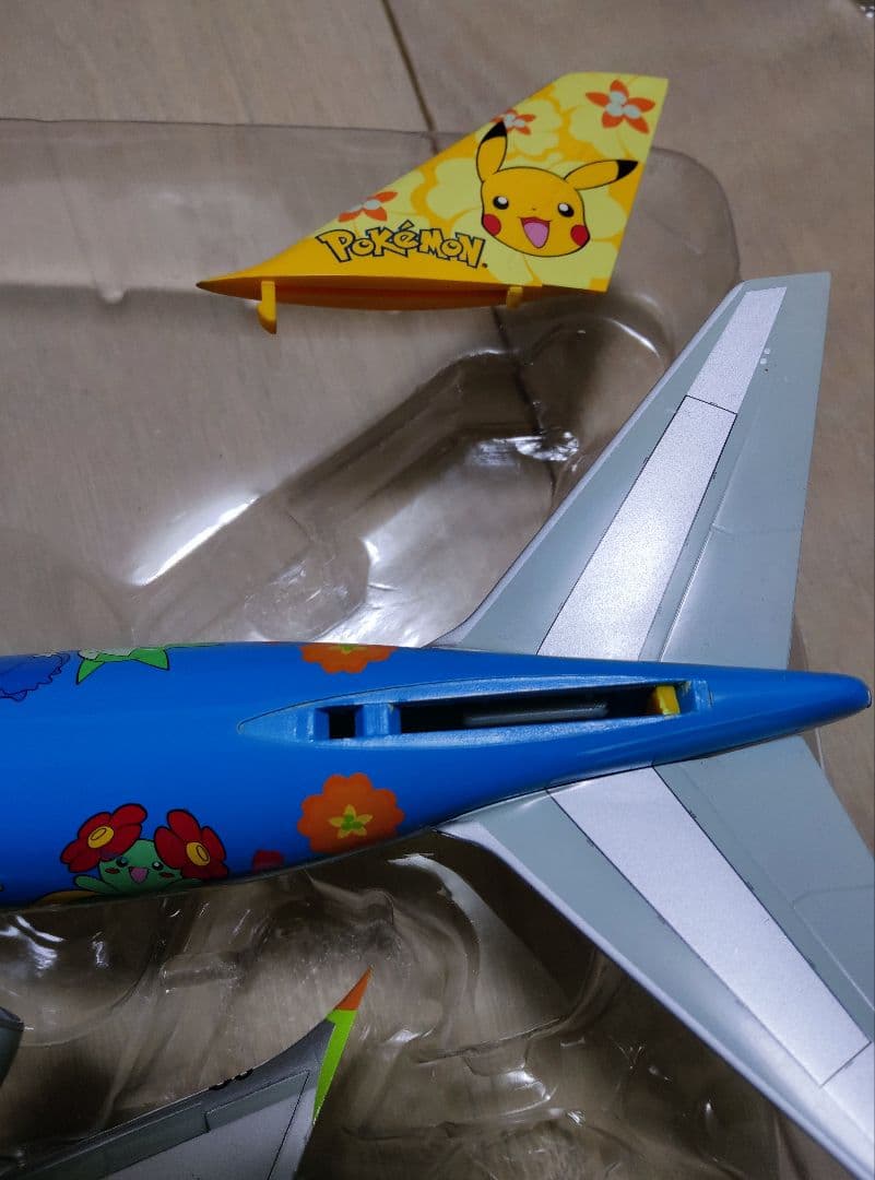【美品】1/200NH20011ANAポケモンジェットお花ジャンボ＋ミニジャンボ