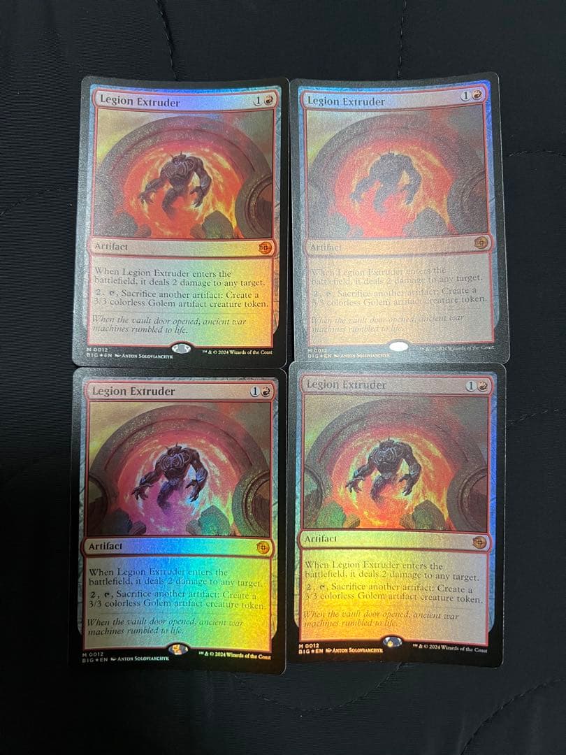 mtg 超高騰中 フルFOIL 4枚セット 軍団の成形機械 英語版 big