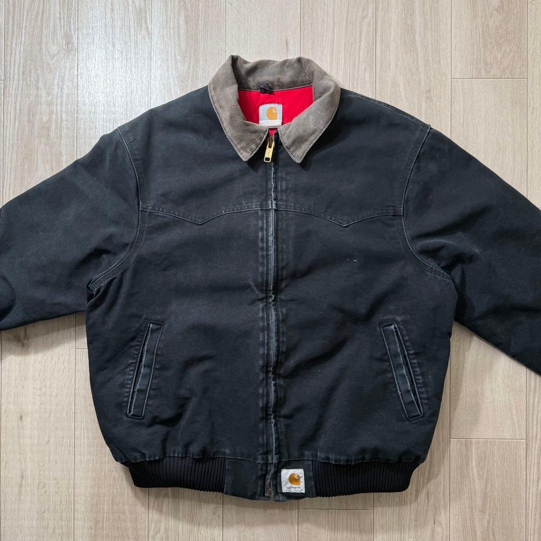 Carhartt サンタフェジャケット サイズXL 黒 ブラック J13BLK