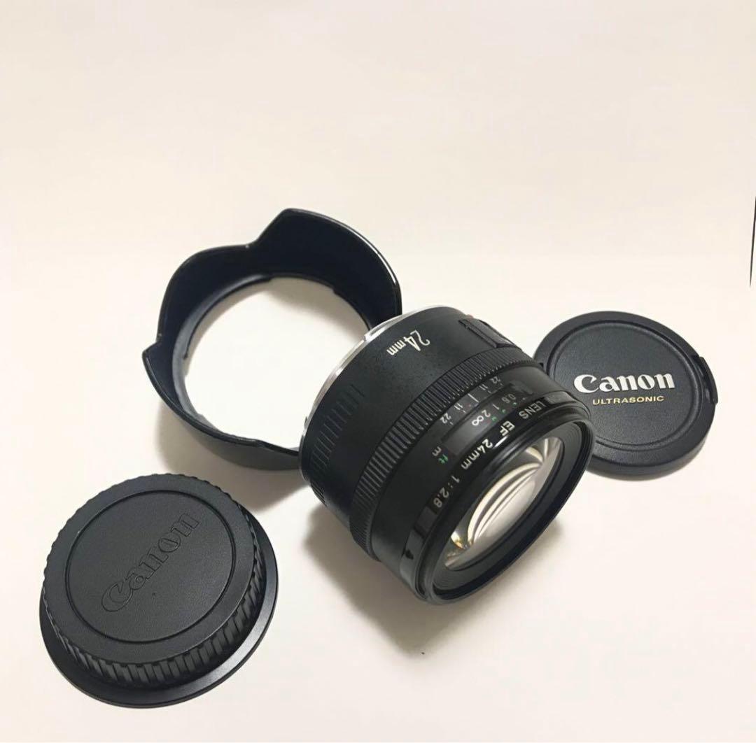 キャノン　Canon EF 24mm f2.8 レンズ