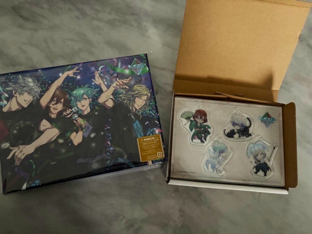 【シリアルコードなし】【初回限定版】DVD＋アクリルキーホルダー4個セット