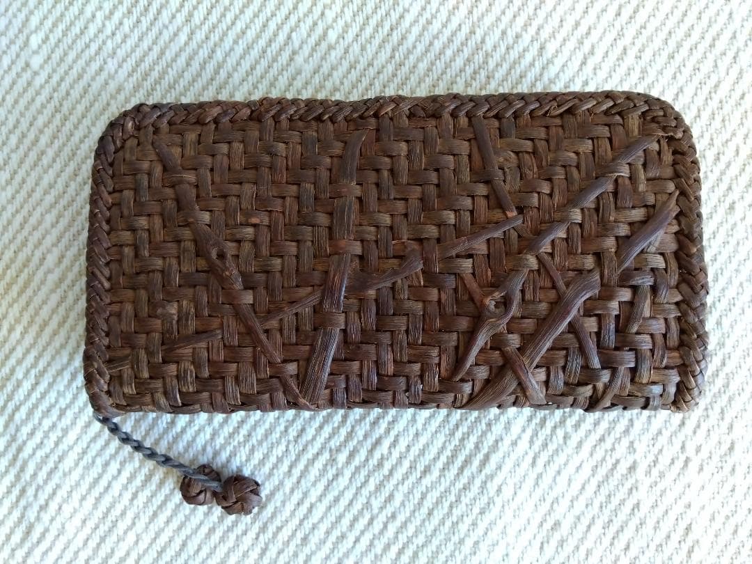 国産　山葡萄の長財布