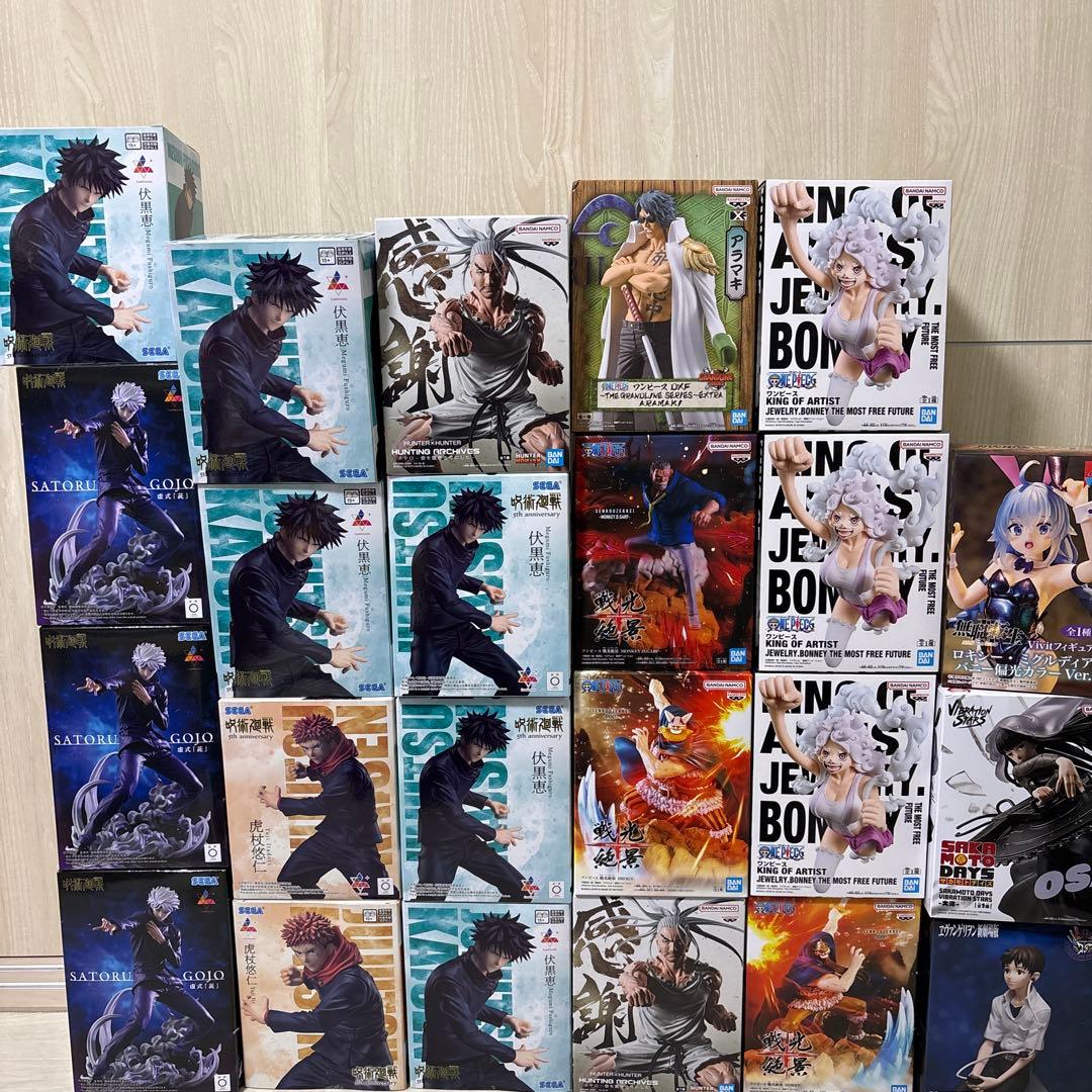 プライズ　まとめ売り呪術廻戦　ワンピース　ハンターハンター　最新23点