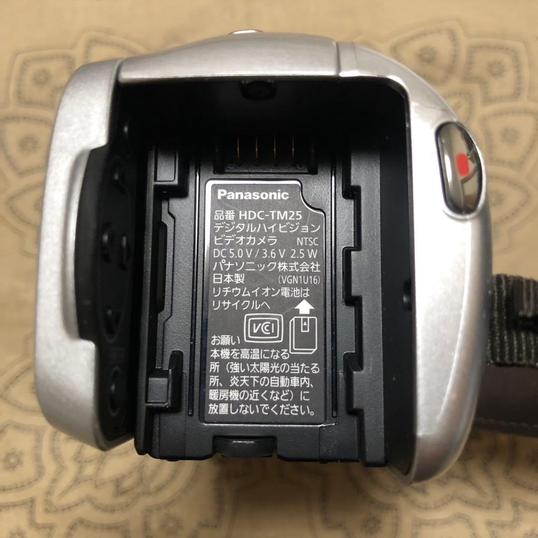 美品 Panasonic HDC-TM25 ビデオカメラ 完品