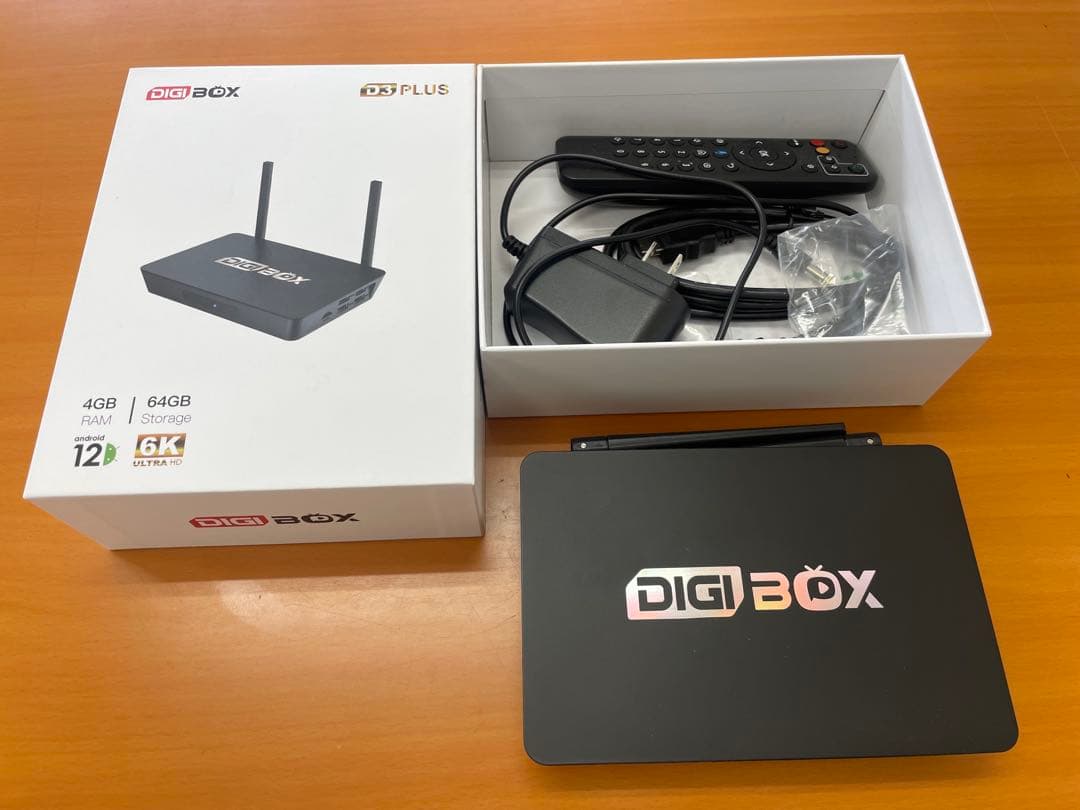 DIGI BOX X3 PLUS 4GB/64GB 6K対応