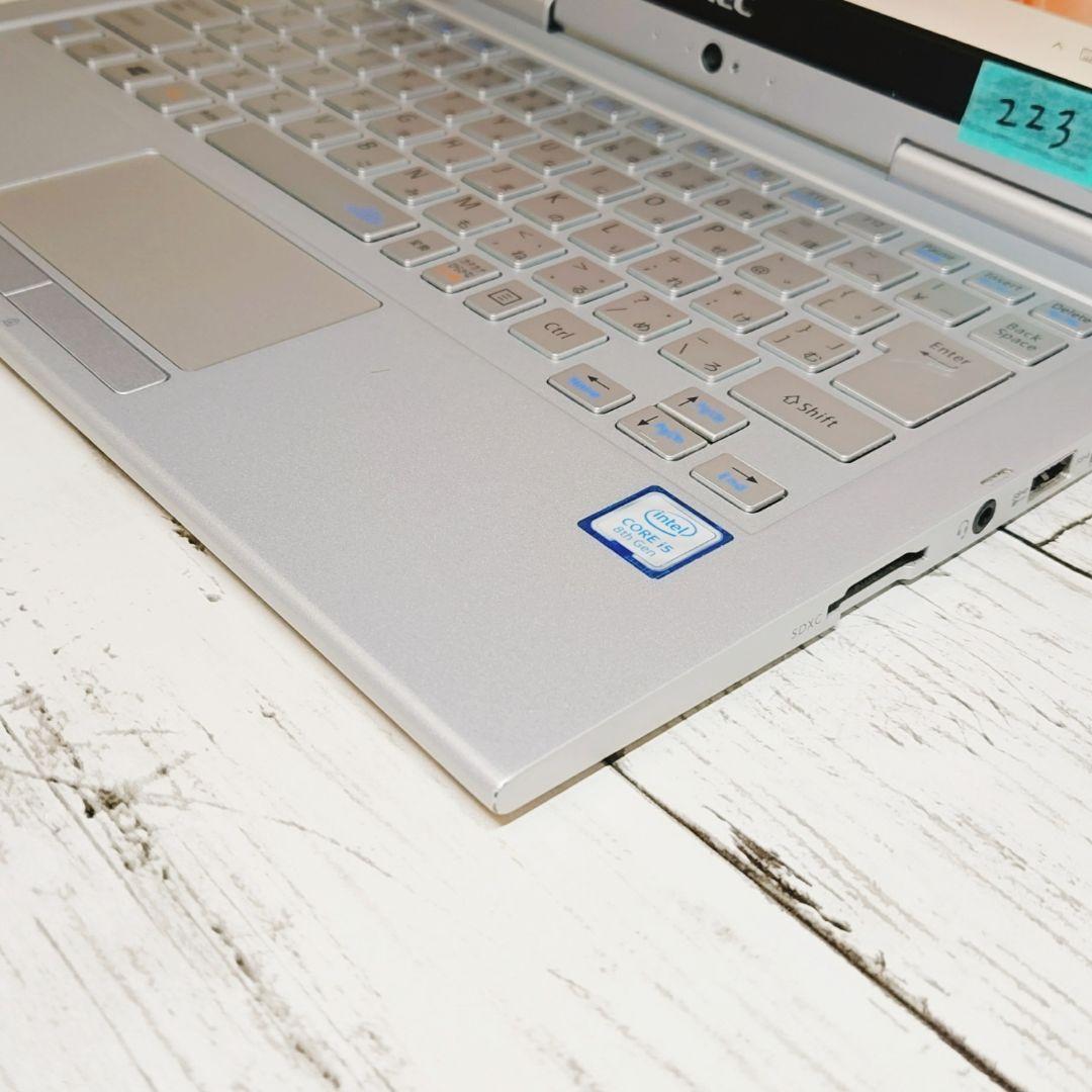 タッチパネル♪NEC タブレットPC 第8世代 Core i5 SSD カメラ付