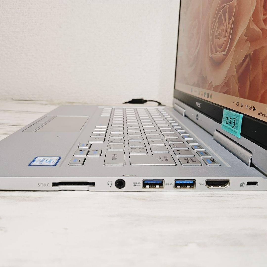 タッチパネル♪NEC タブレットPC 第8世代 Core i5 SSD カメラ付