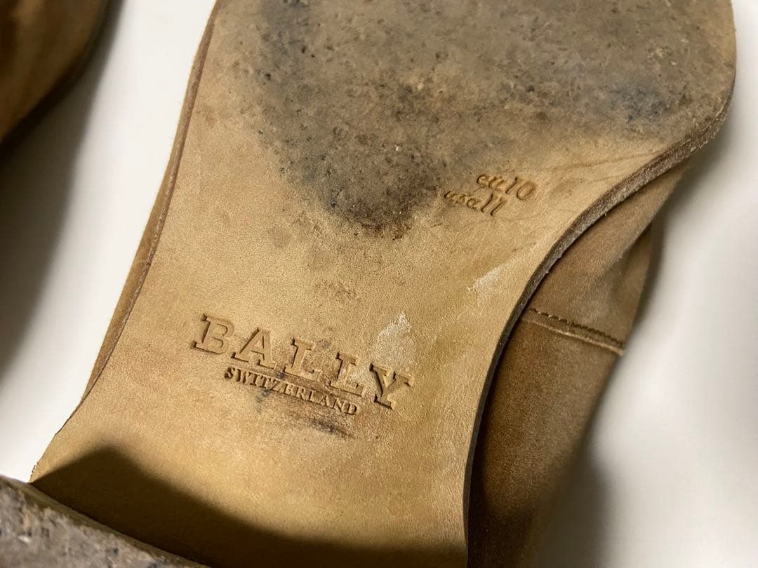 BALLY ローファー　スエードレザー　バリー　スイス製 10