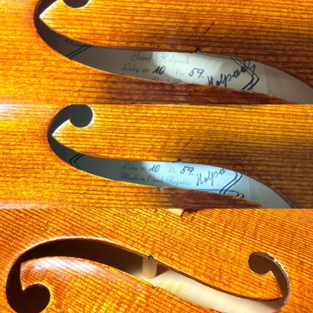 【調整品】JOSEF HOLPUCH No.59 2010年製 バイオリン